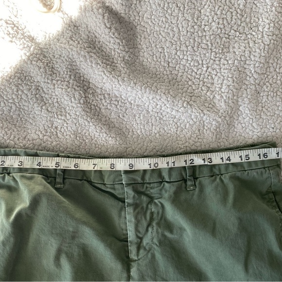 Nili Lotan Tel Avi Mid Weight stretchy Cropped Twill Pants, Size 6 - Picture 6 of 10